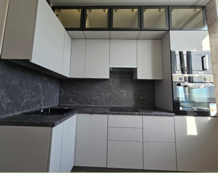 Кухня Софт Серый 2