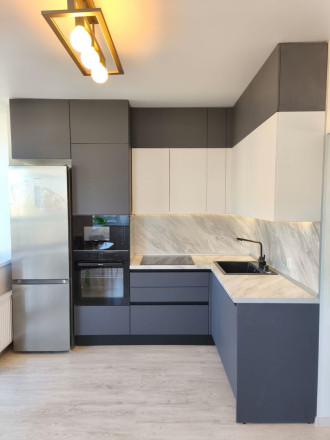 Кухня Бланж Графит 2 