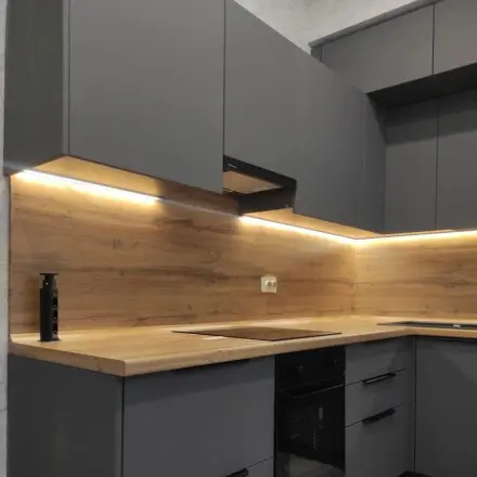 Кухня Графит Дуб Вотан 2